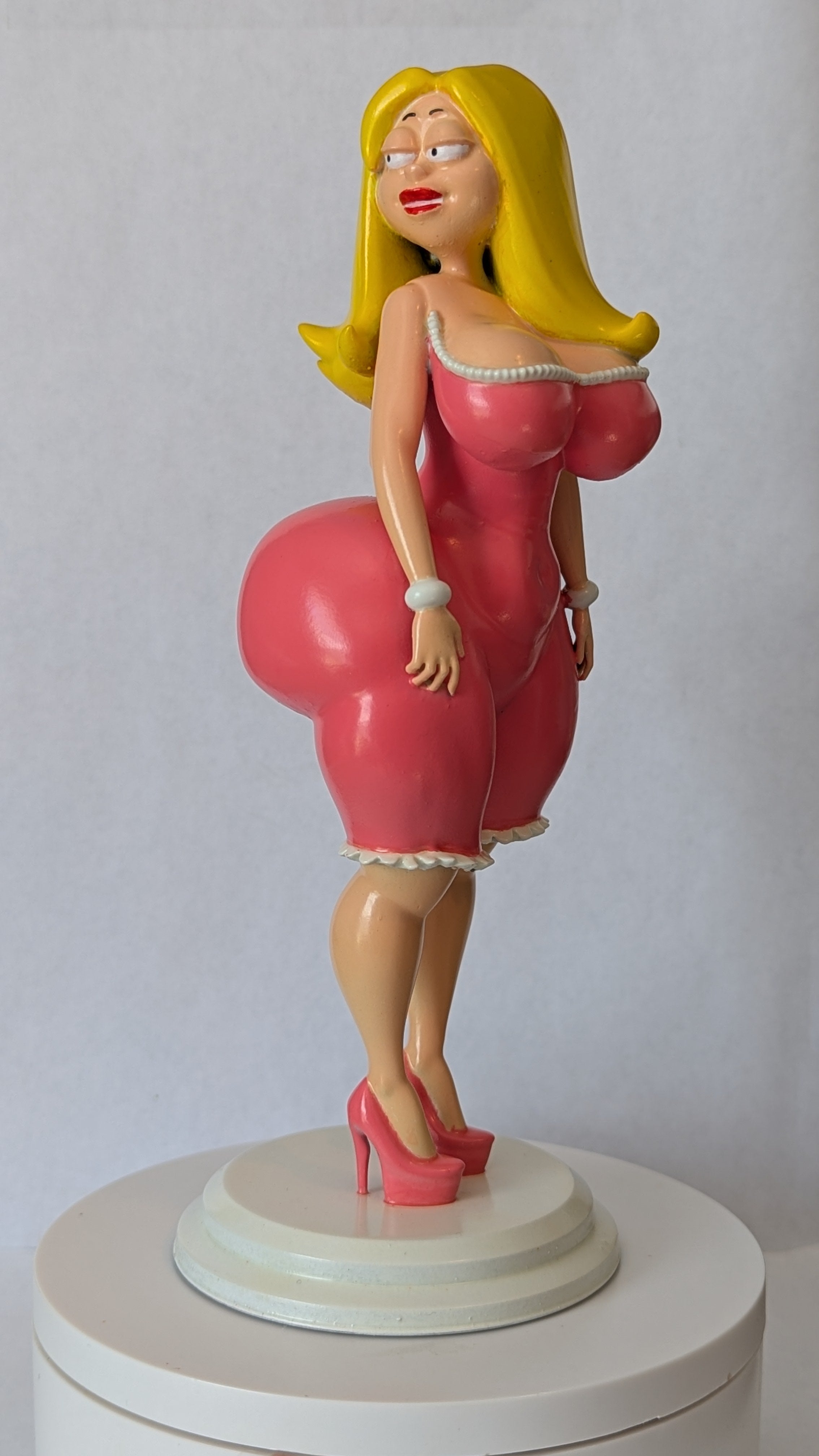 Francine Smith 7.5-Inch Custom 3D Printed Figure – Airbrush Painted American Dad Collectible