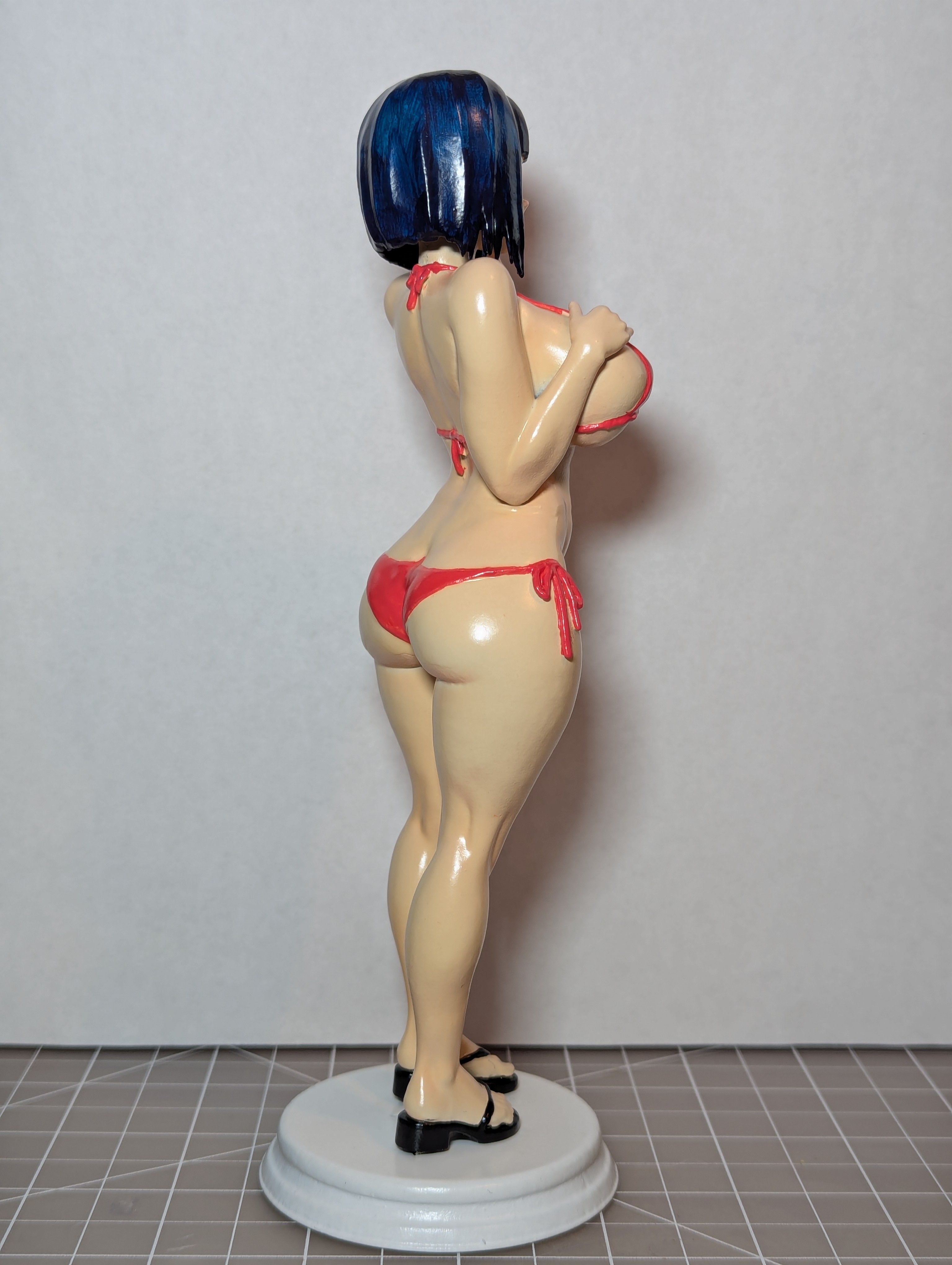 Hinata Hyuga Sexy Bikini Figure – 7.5" Boruto Anime Figure – Airbrushed Bikini Ver.