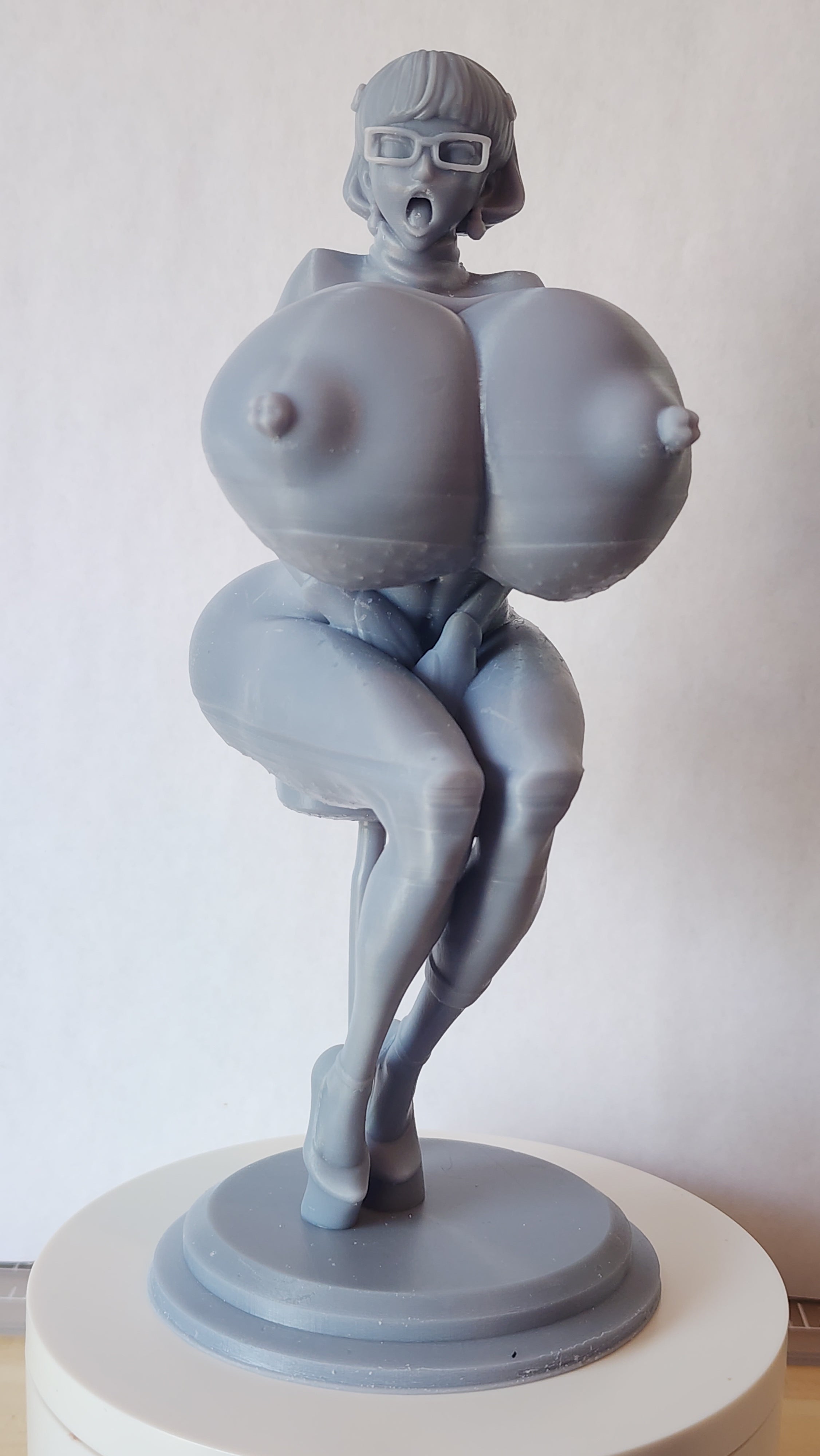 NSFW Busty Velma Premium Statue Resin Figure Scooby Doo Adult Collectible